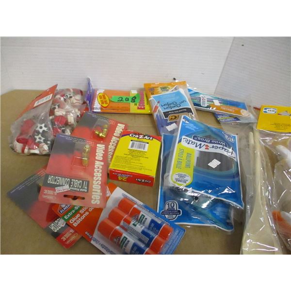 STORE CLOSE-OUT (AS IS):  BOX C/W ASSORTED HOUSEWARES, ETC