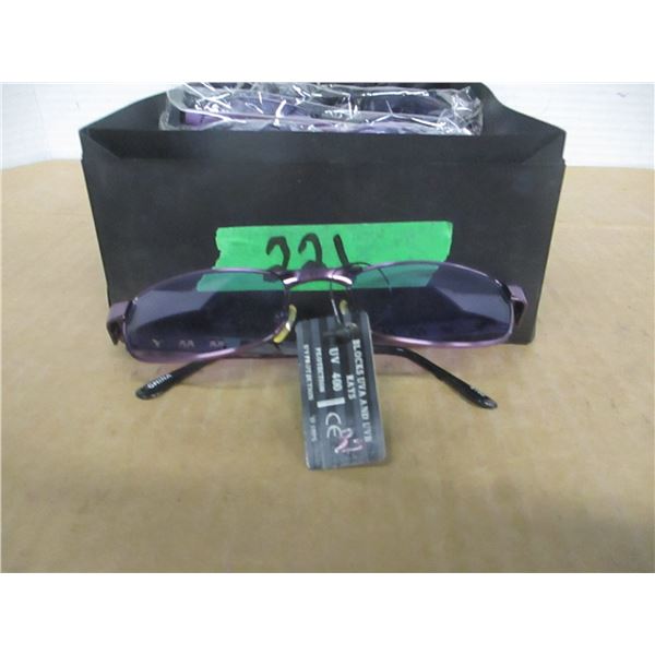 STORE CLOSE-OUT/NEW:  BOX C/W APPROX. 12 PAIR OF SUNGLASSES