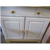 Image 3 : ESTATE:  WHITE CUPBOARD/CHINA CABINET