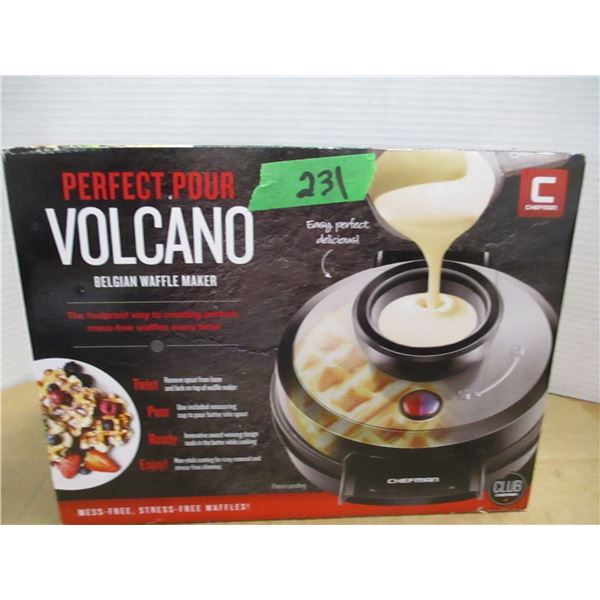 ESTATE:  BEGIAN WAFFLE MAKER IN ORIGINAL BOX