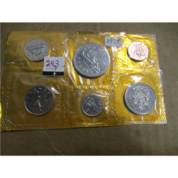 1977 PROOF CANADA MINT SEALED COIN SET