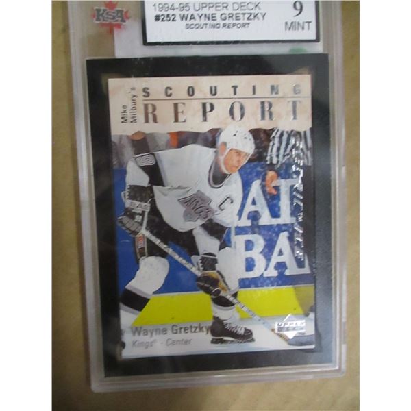 1994 - 95 UPPER DECK WAYNE GRETZKY SCOUTING REPORT