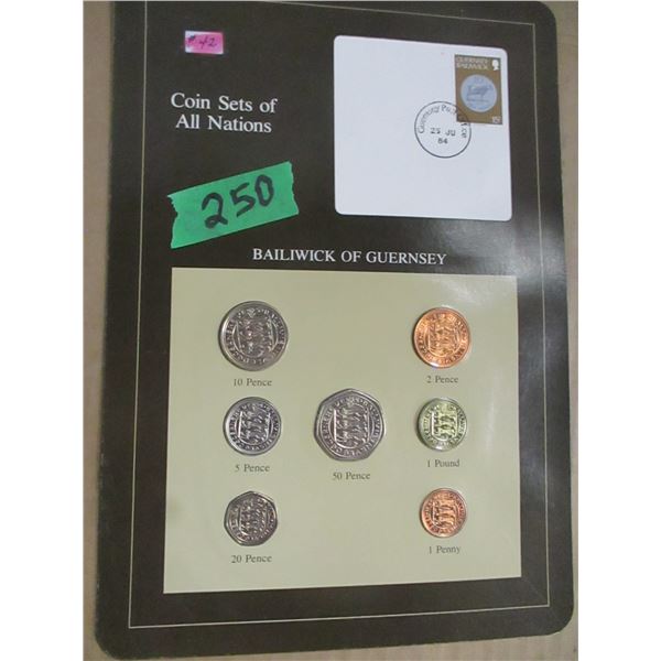 GAILWICK OF GUERNSEY COIN SET