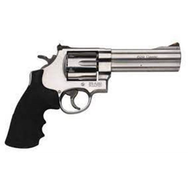 S&W 629 .44MAG 5" AS 6-SHOT STAINLESS STEEL RUBBER