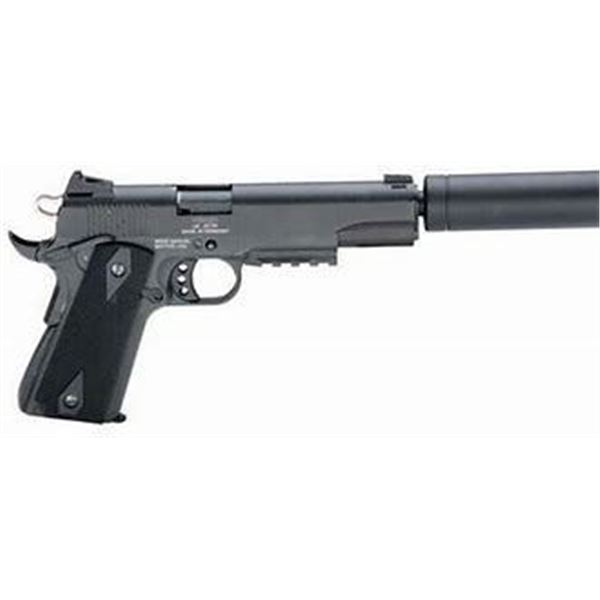 GERMAN SPORT 1911 AD-OPS .22LR 5" BLACK/SYN 10RD W/RAIL