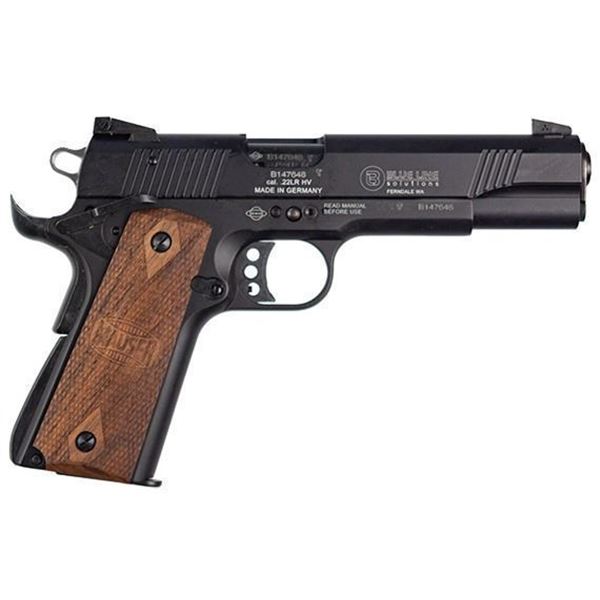 BLG MAUSER 1911 22LR 5" WALNUT GRIPS CA LEGAL