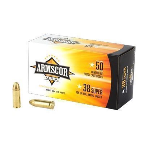 ARMSCOR 38SUPER 125GR FMJ - 200 Rounds