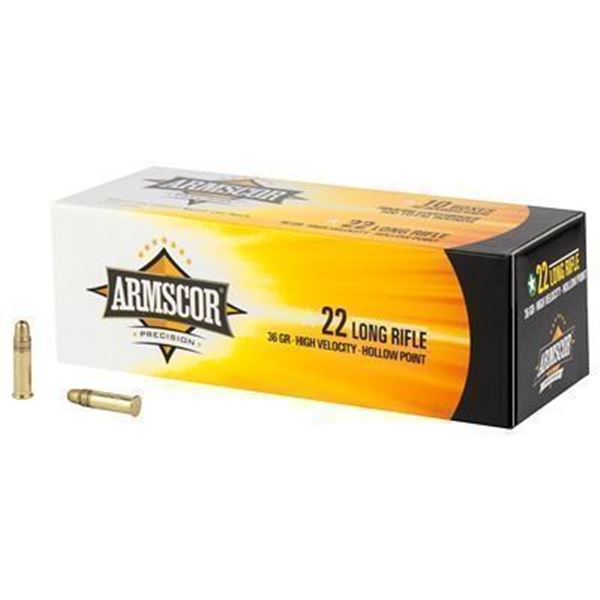 ARMSCOR 22LR HVHP 36GR - 150 Rounds
