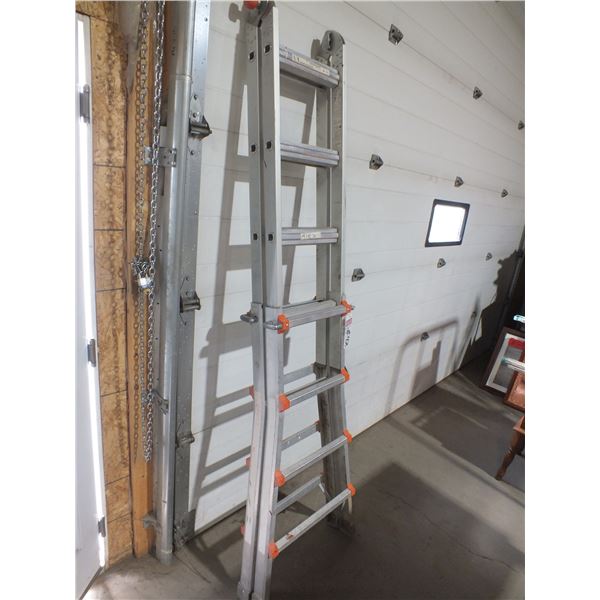 14ft Aluminum Folding Ladder