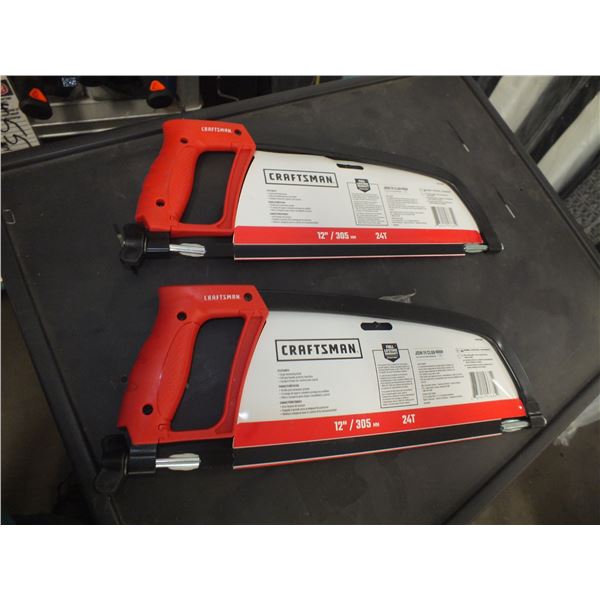 2 12" Craftsman Hacksaw's