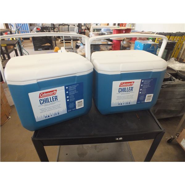 2 Coleman Coolers