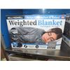 Image 1 : Bell & Howell 15lb Weighted King Sized Blanket