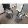 Image 1 : 2 Metal Mop Buckets