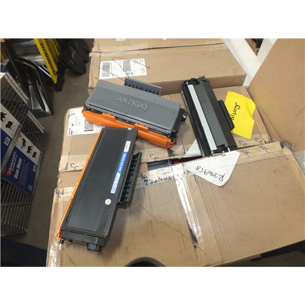 4 Boxes Of Assorted Toner Cartridges
