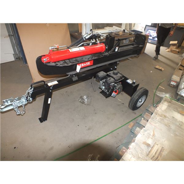 Homebase 22 Ton Gas Powered Log Splitter Mounted On a Trailer