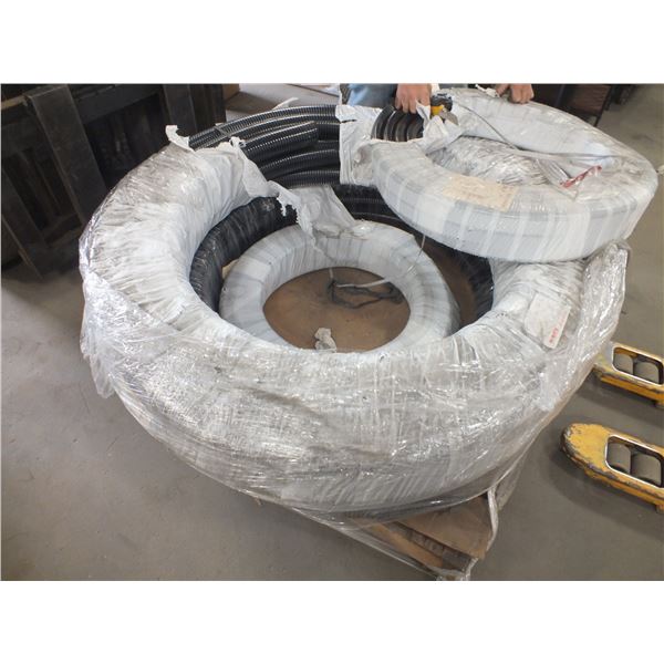 4 Rolls Of Plastic Seeder Hose