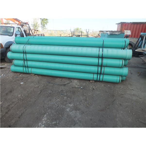 18 Green PVC Pipe