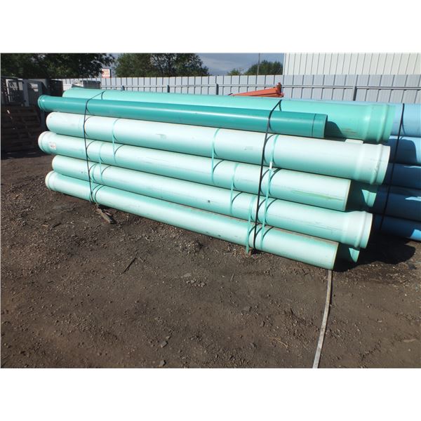 20 Green PVC Pipe