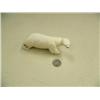 Image 2 : Super quality 6" carved ivory polar bear by Edwards from Gambell (2)