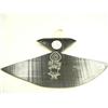 Image 1 : 10" baleen Ulu scrimshawed with Eskimo lady in dance regalia (2)