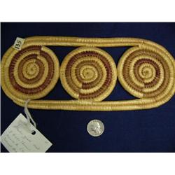 10" grass mat by Maria A Charlie from Toksook Bay, AK