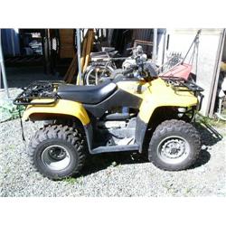 2003 Honda Recon 4x4 with electric start, hand and foot brakes, reverse, headlights, front and back 