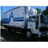 Image 3 : 1988 Volvo diesel FE6 13 cab over truck with 24' box with back lift gate, 4 doors on passenger side 