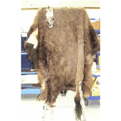 Tanned buffalo hide and unknown animal hide (227)
