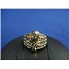 Image 1 : Diamond lady's ring, 14K yellow gold, round and baguette cut, approx. .50 carats, clarity SI3-I1, co
