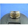 Image 1 : Diamond men's ring, 10K yellow gold, round cut, approx. .50 carats, clarity SI2-I2, color J-K, estim