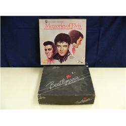 Beatle Mania the illustrated treasury game and memories of Elvis A lasting tribute to the king of ro