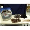 Image 1 : Large lot of tanned rabbit skins (246)