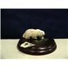 Image 1 : Ivory carving of bear with 2 jade salmon (2)