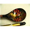 Image 3 : Lot of 3 Russian lacquer spoons (2)