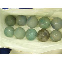 CHOICE on 3 lots of 10 glass floats (2)