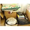 Image 4 : Huge lot of estate items: misc. household items, holiday decorations, kitchen items, shoes, planters