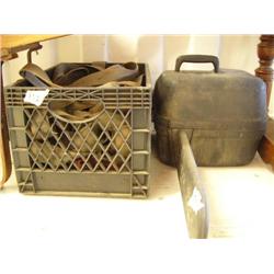 Box of straps and Makula chainsaw (241)
