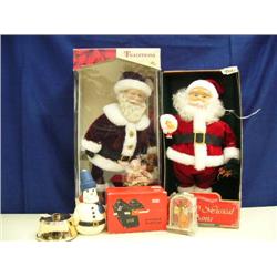 Assorted musical Santa's, etc. (241)