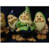 Image 4 : Snow white and the 7 dwarves pottery figures 8.5" tall, Snow White marked Walt Disney (241)