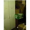 Image 3 : Small brown fridge, white cabinet, filing cabinet (241)