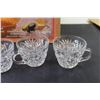 Image 2 : Arlington - Punch Bowl w/12 Glasses & Plastic Cup Hangers