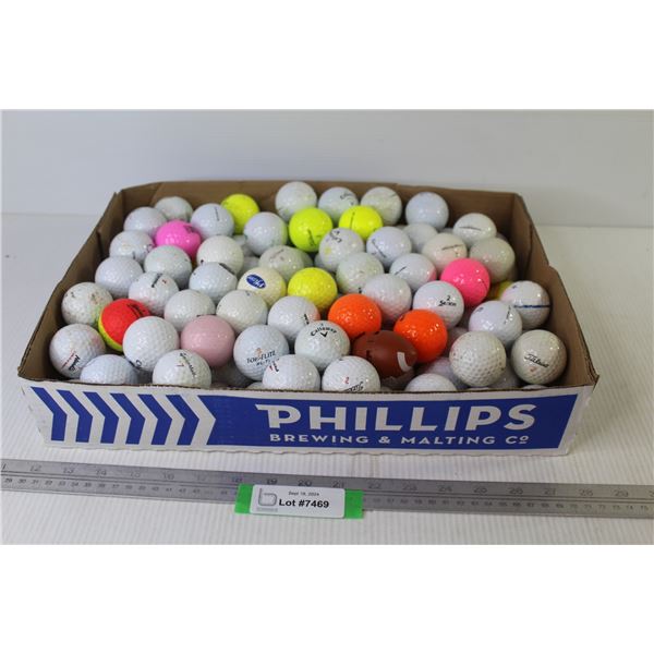Large Assortment of Golf Balls - Serixon - Titleist - Callaway