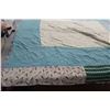 Image 6 : (2) Older Patchwork Quilts (67" x 80" - 50" x 80") (both worn & Torn)