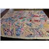 Image 8 : (2) Older Patchwork Quilts (67" x 80" - 50" x 80") (both worn & Torn)