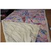 Image 9 : (2) Older Patchwork Quilts (67" x 80" - 50" x 80") (both worn & Torn)