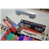 Image 8 : Tote w/Lid - (32) VHS Tapes - Children's - Family - Mr. Bean