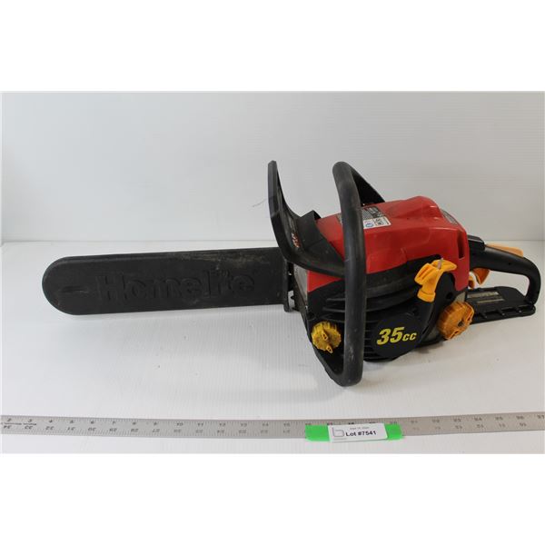 Homelite Chainsaw 35cc 13" Bar Not Seized with Chainguard
