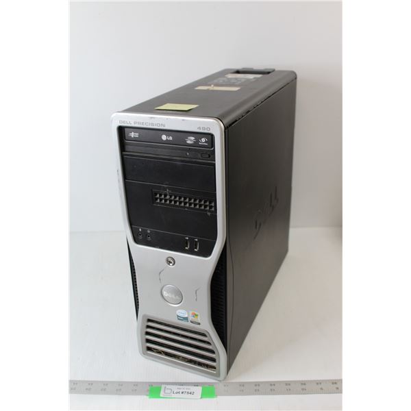 Dell Precision 490 No Hard Drive - Consignor Says Working