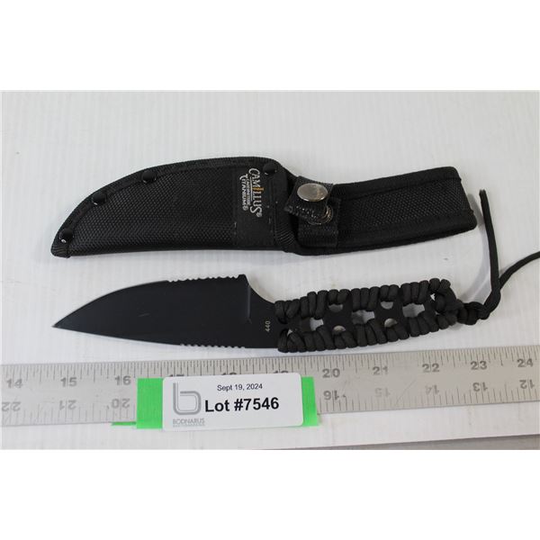 Camillus Knife 440 Stainless Steel w/ Sheath