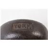 Image 2 : Vintage York 25lb Dumbbell